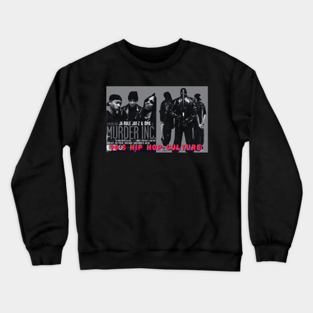 90's era ruled hip hop Crewneck Sweatshirt by MOVIE AV IMPULSE CREATION 